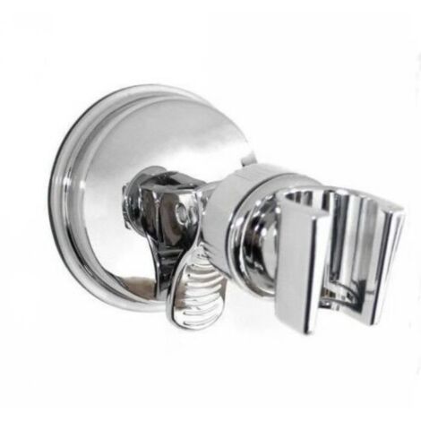Support de pommeau de douche ventouse - JORMFTTE - 360Dépenser - Blanc - Economie d 'eau - Annelé