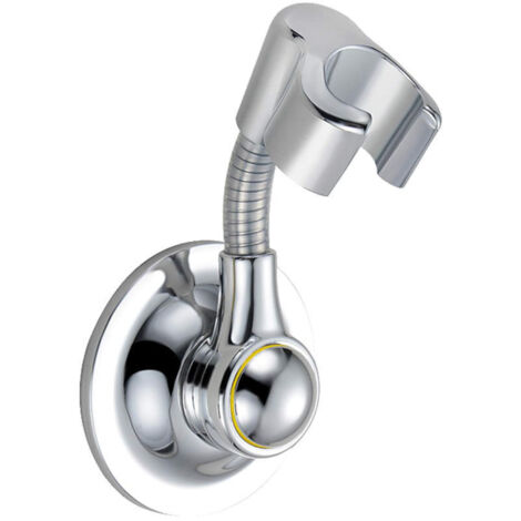 Support de pommeau de douche Ventouse Support de poche Support de douche à hauteur réglable, Multi-Dire