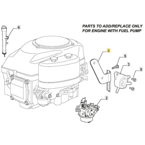 Support de pompe à essence pour tracteur de pelouse ORIGINAL STIGA 118550348/1