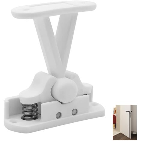 Support de Porte de Caravane, Retenue De Porte Caravane en Plastique, Butée de Porte Silencieuse Amovible, Bloc Porte Pratique pour Remorque Camper
