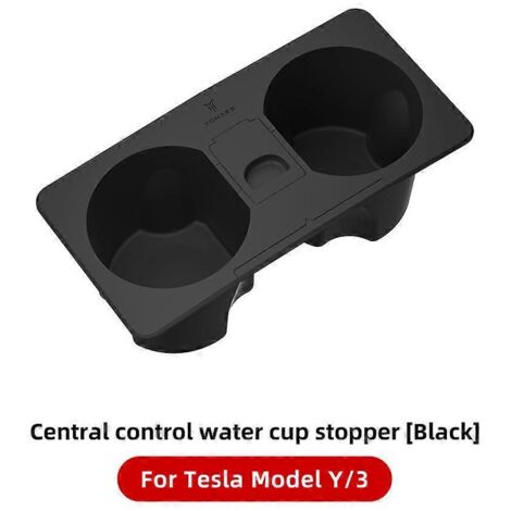 Support de porte-gobelet pour Tesla Model 3 et Model Y  cendrier pour Tesla Model 3 (2023) et Model Y  accessoires de commande centrale pour Model 3 et Model Y.