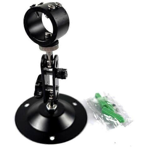 Support de positionnement laser, support de fixation pour module laser, support de positionnement réglable à 360°, 22 mm, noir