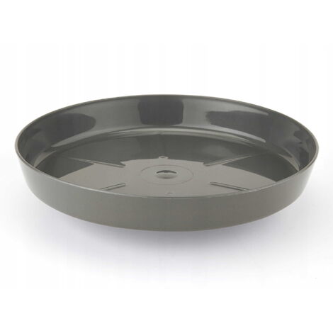 Support de pot de fleurs anthracite 16,9 cm Plastique