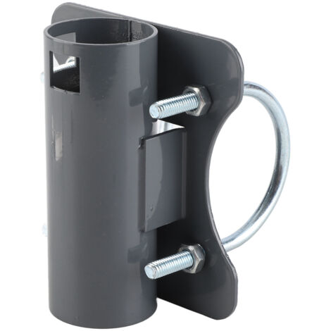 Support de poteau d'antenne rectangulaire 30 mm-50 mm, adaptateur de support universel réglable en U, support de montage d'antenne sur toit compatible avec l'antenne parabolique rectangulaire V2