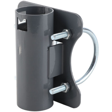 Support de poteau d'antenne rectangulaire 30 mm-50 mm, adaptateur de support universel réglable en U, support de montage d'antenne sur toit compatible avec l'antenne parabolique rectangulaire V2