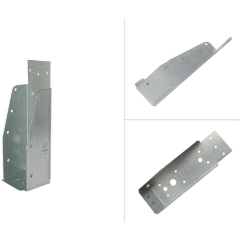 Support de poteau lourd sans lèvre pour poutres de 6.3 x 20 cm -