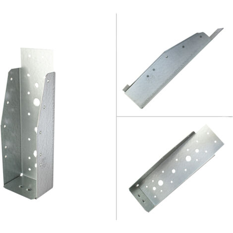 Support de poteau lourd sans lèvre pour poutres de 7.5 x 25 cm -