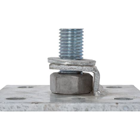 Support de poteau Vis de fondation 90 x 90 mm - Par Pièce