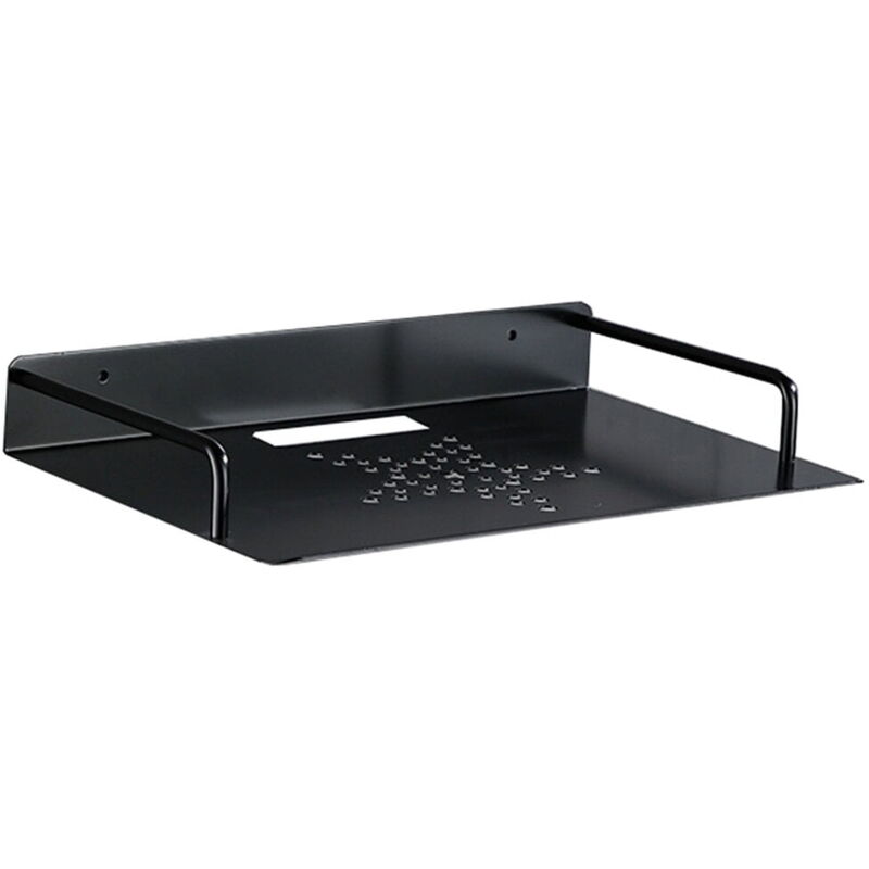 Feiyue - support de projecteur Étagère murale pour petit projecteur Support de routeur en métal Étagère flottante pour projecteur