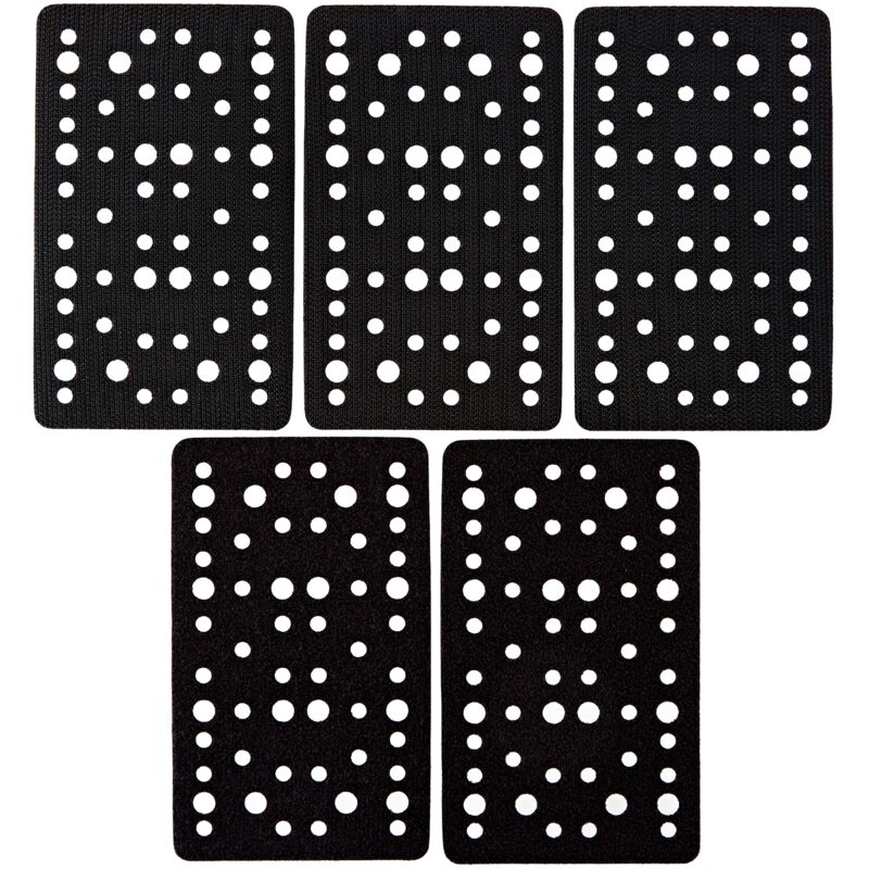 Support de protection 81x133mm 54 trous, 5 pièces, pour protéger les plateaux de ponçage auto-agrippants, 8299502011