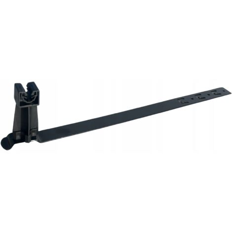 Support de protection contre la foudre pour tuiles L - 415 H - 70 mm universel noir