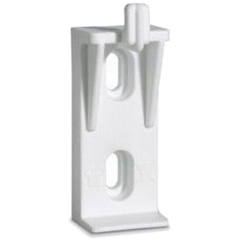 Support de radiateur avec 1 clou en nylon