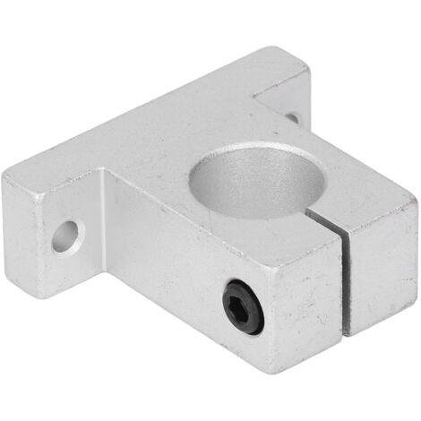 Support de rail linéaire SK25, kit de 4 pièces en alliage d'aluminium pour arbres de 25mm, fixation robuste