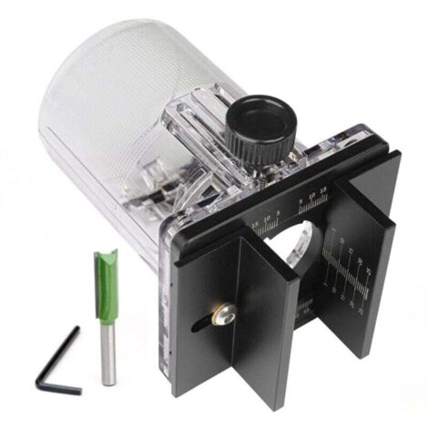 Support de rainurage 2 en 1 pour défonceuse à bois 65 mm