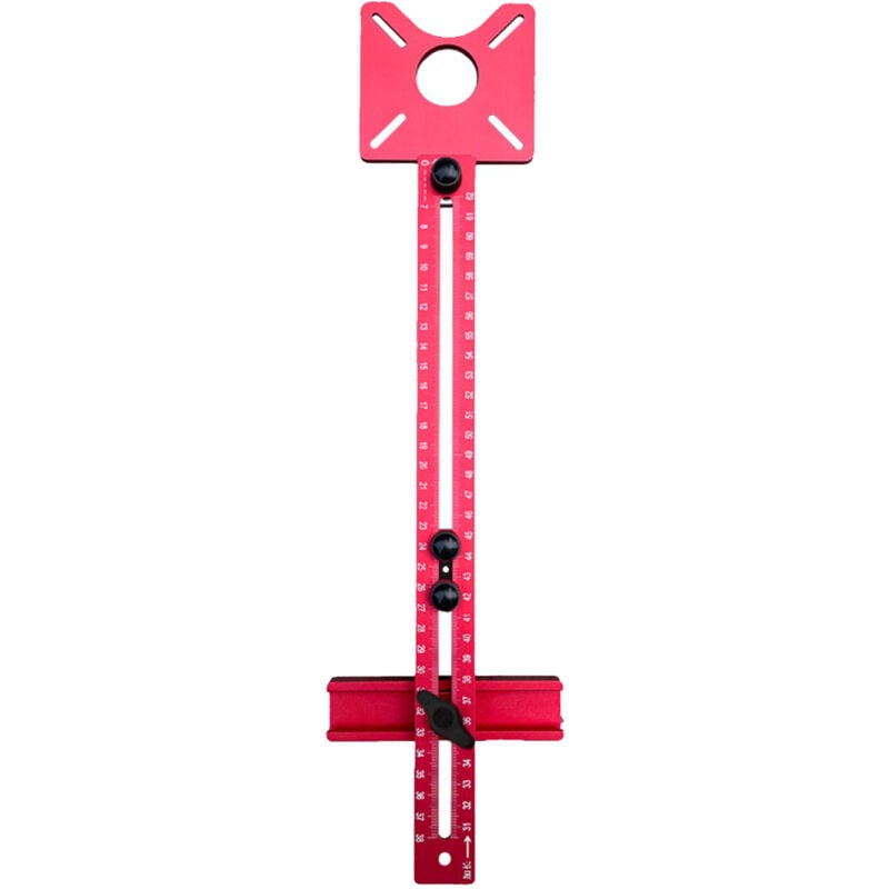Basetbl - Support de rainure de fraisage de routeur 3 en 1 Machine de coupe Flip Board Outil multifonction détachable de travail du bois Longueur 445
