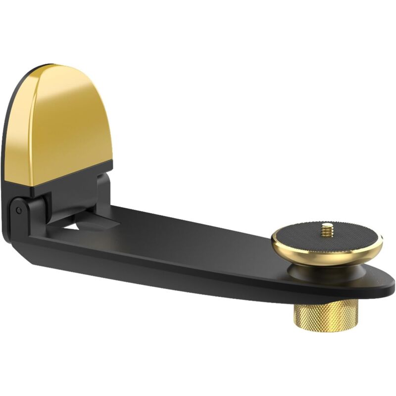 Support de rangement mural pour projecteur en alliage d'aluminium avec bras pliable réglable et rotation à 360 degrés