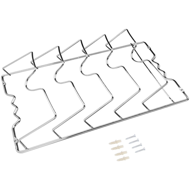 Support de rangement mural/de porte pour couvercles de casseroles et poêles