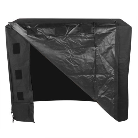 Support de rangement pour bois de chauffage d'extérieur, housse intégrale, protection contre la poussière