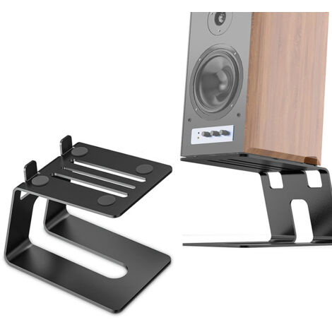 Support de rangement pour enceintes de bureau et enceintes de monitoring de studio robustes  support pour enceintes d'ordinateur portable