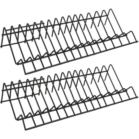Support de rangement pour pinces (2 pièces) avec 15 emplacements – Rangement pour pinces et cisailles – Compatible avec la plupart des boîtes à outils et tiroirs