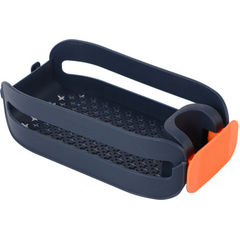 Support de rangement pour robinet de cuisine, vaisselle, fournitures d'évier, égouttoir pour chiffon et éponge, panier suspendu
