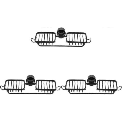 Support de rangement pour robinet, panier de douche, support de rangement pour robinet, support en acier inoxydable, porte-éponge : Cuisine