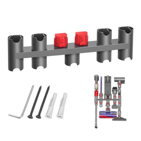 Support de rangement sans perçage pour embouts de brosse d'aspiration Dyson V7V8V10V11