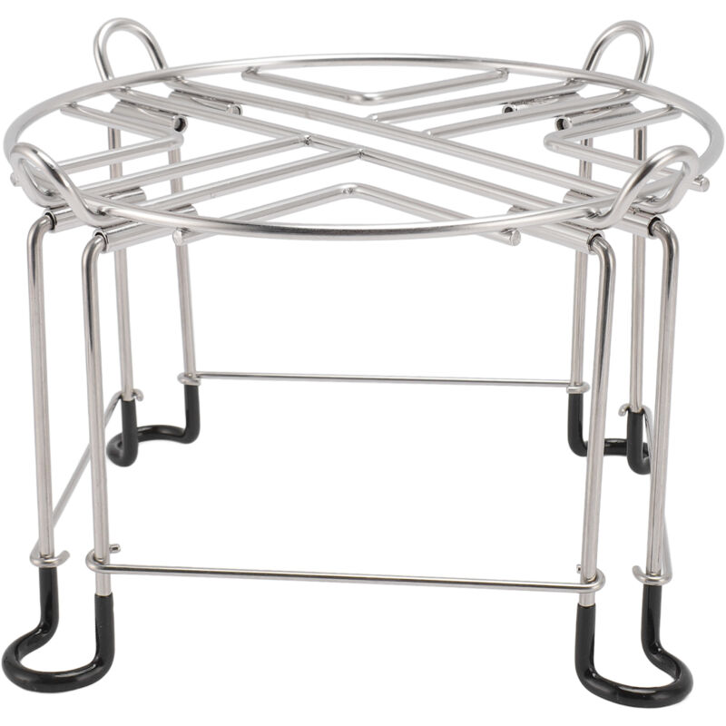 Support de rangement sur pied en acier inoxydable 304, support de rangement multifonctionnel pour pique-nique en plein air, amovible