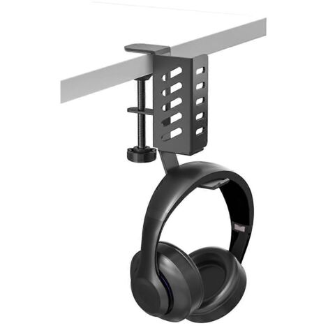 Support de rangement universel pour ordinateur de bureau et tablette, sans perçage, noir
