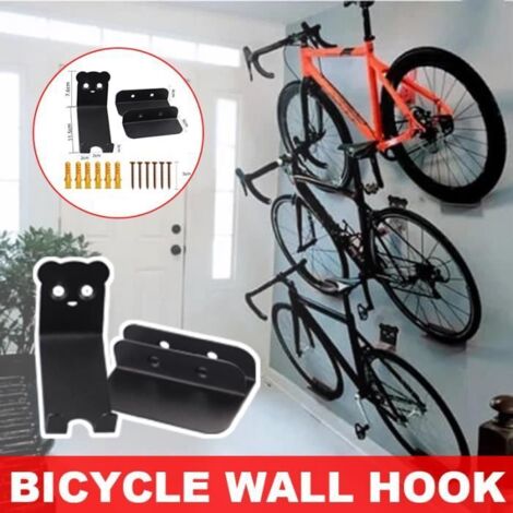 Support de Rangement Vélo - Non spécifié - Mural en Acier - Économie d\'espace - Design intelligent - 30 kg max