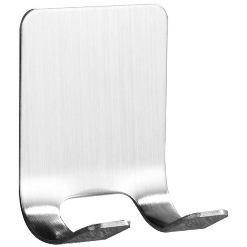 Support de rasoir en acier inoxydable pour hommes, étagère de salle de bain, crochet de rangement mural adhésif, support de cuisine 2 pièces