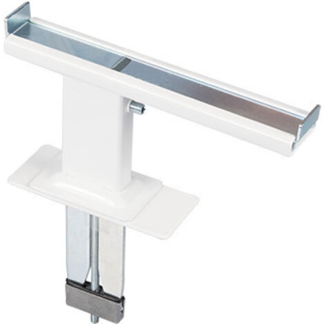 Support de rebord de fenêtre Kermi type 22/33, réglable 160-270 mm, hauteur d'installation 80-120 mm