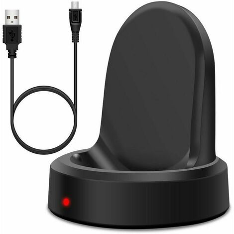 Support de recharge sans fil de remplacement pour la montre intelligente Samsung Gear S3 Classic / S3 Frontier avec câble USB