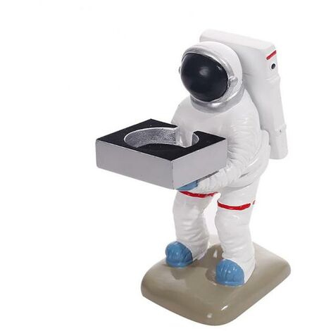 Support de recharge sans fil pour montre Apple, décoration de bureau, astronaute, compatible avec Huawei,Black,France