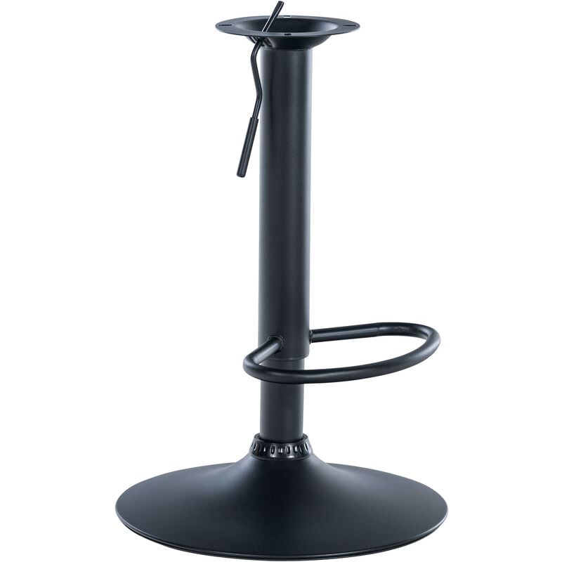 CLP - Support de remplacement pour tabouret de bar 8x8 cm Noir