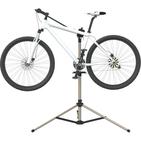 Support de réparation de vélo pliable réglable 120-165 cm vidaXL