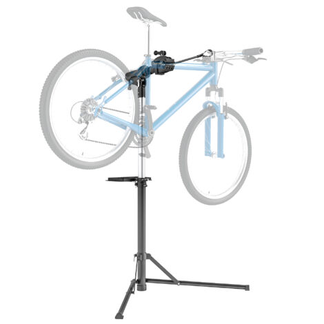 Support de réparation pour vélo, charge maximale 40 kg, pliable, hauteur réglable, pour vélo de route, VTT et vélo électrique