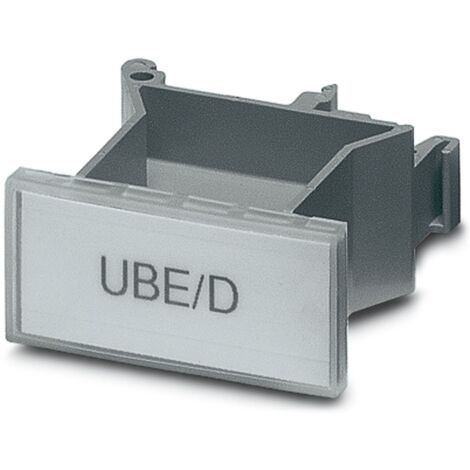 Support de repère Phoenix Contact série UBE/D à utiliser avec Bloc de jonction ( Prix pour 1 )