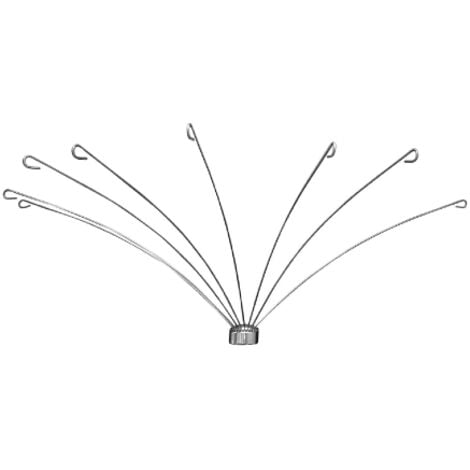 DIANHYDRO Support de rideau de douche circulaire tiges en acier avec support ABS tiges 180o 76 cm support de rideau parapluie semi-circulaire
