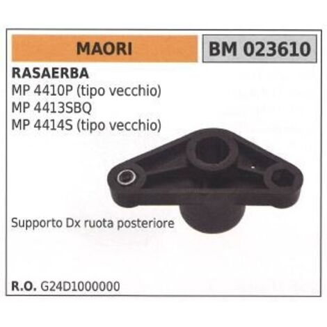 Support de roue arrière droite MAORI tondeuse MP 4410P 023610