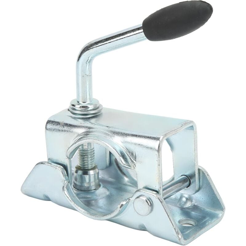 Support de Roue Support de Roue remorque Support de Fixation Fendu à Pince Robuste en Fer galvanisé 48 mm/1,89in antirouille Pratique pour
