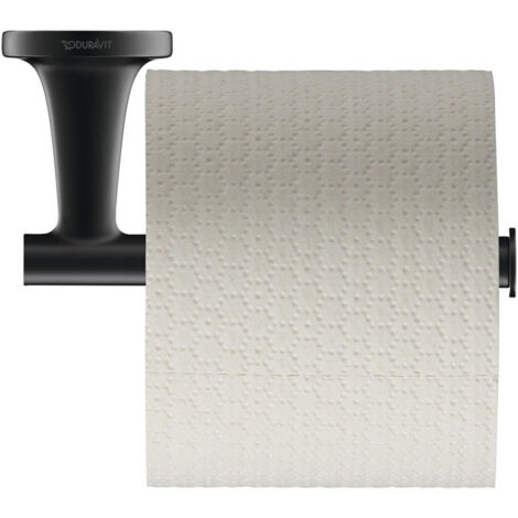 Support de rouleau de papier Starck T noir mat