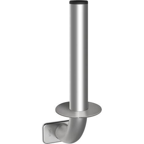 Support de rouleaux de réserve pour WC KWC AR, RODAN, en acier, dimensions 81x280x124 mm, pour 2 rouleaux, AP