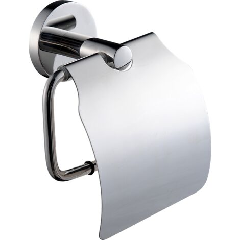 Support de rouleaux KWC AR WC, FIRMUS, acier inoxydable, 140x162x65 mm, fixation en surface, hauteur réglable