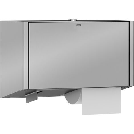 Support de rouleaux pour WC AR, EXOS, acier inoxydable, 325x346x130 mm, fixation en surface, rouleau de 280 mm
