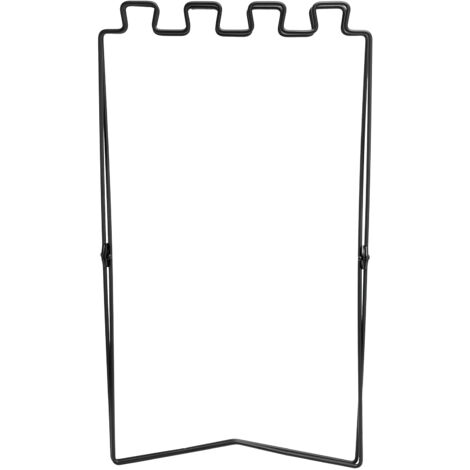 Support de Sac Poubelle de Pique-nique Portable en Fil de Fer Pliable pour Barbecue Écologique