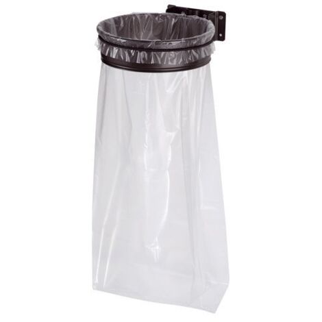 Support de sac poubelle ECOLLECTO ESSENTIEL - 110 L - gris manganèse - SN ROSSIGNOL