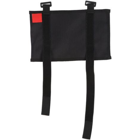 Support de Sac Urinaire pour Mollet 1000ml, Portable et Imperméable, Couverture Noire pour Extérieur