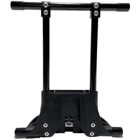 Support de sacoche avant pliable pour vélo, compatible avec les sacs à dos de vélo.