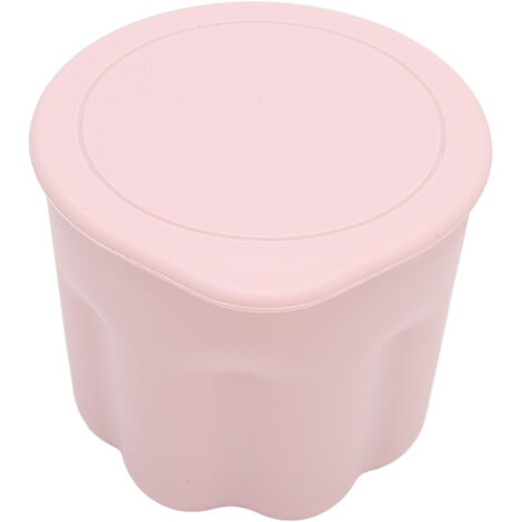 Support de Séchage pour Pinceaux de Maquillage - Rack de Nettoyage Rose Anti-Glisse